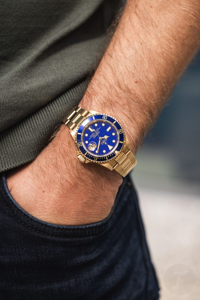 Rolex Submariner 16618 Lapis Lazuli Replica