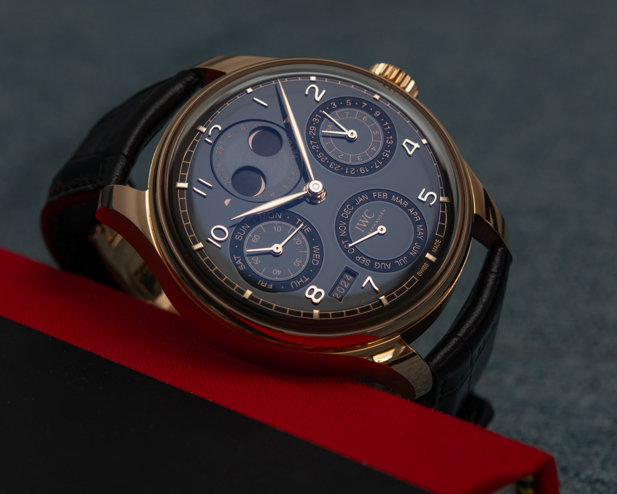 IWC Portugieser Perpetual Calendar 44 Armor Gold Replica